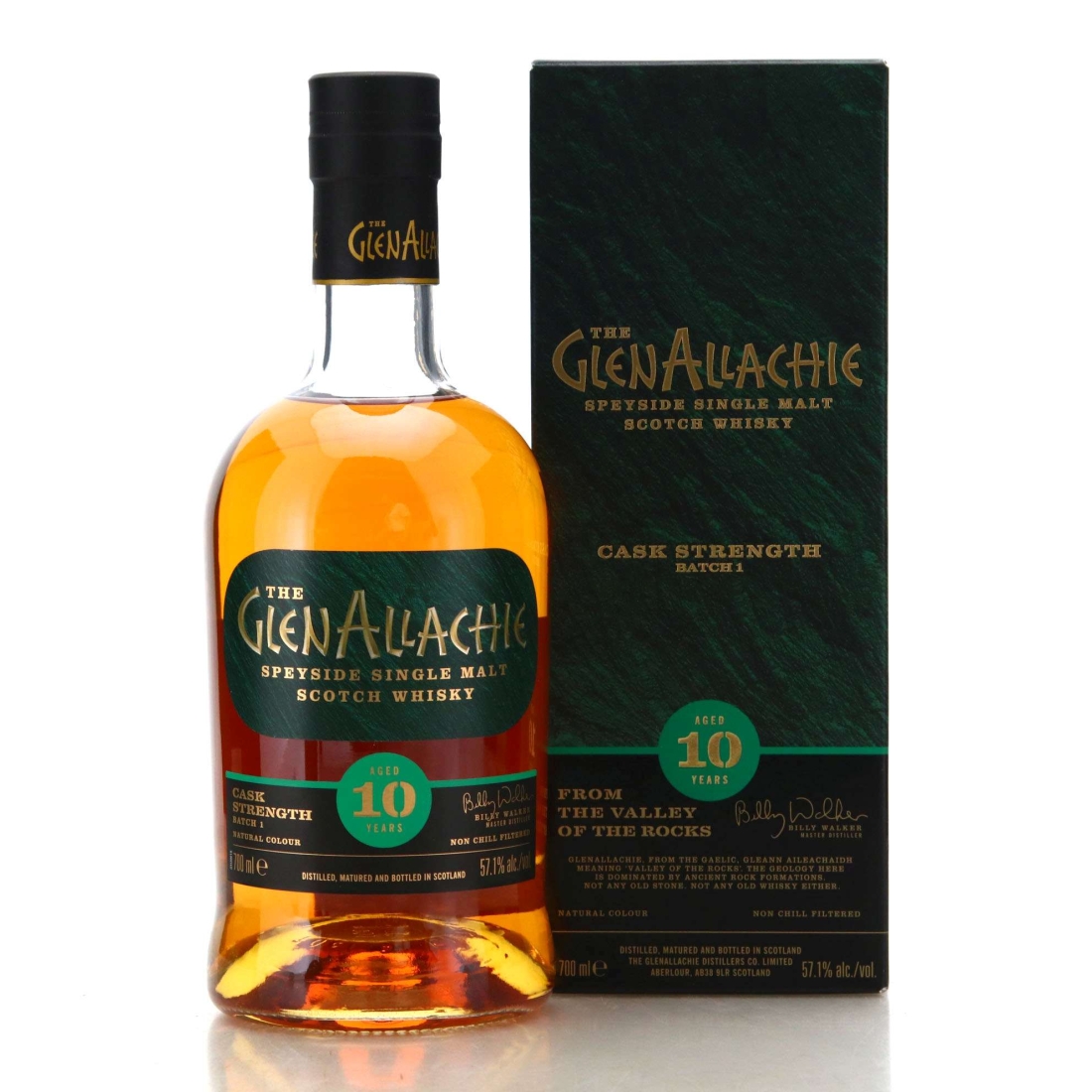 Image for Glenallachie 10 Year Old Cask Strength Batch #1