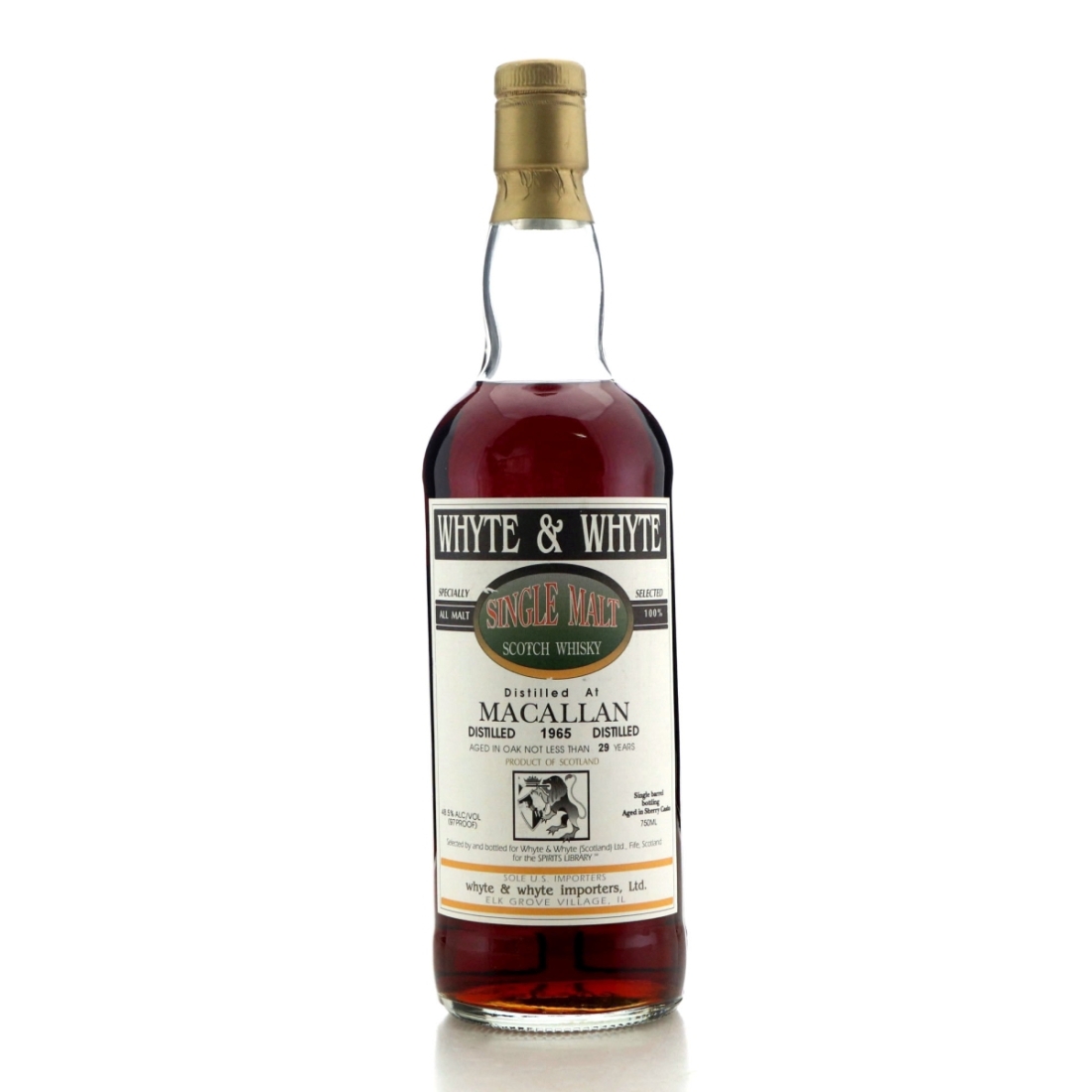 Image for Macallan 1965 29 Year Old Spirits Library
