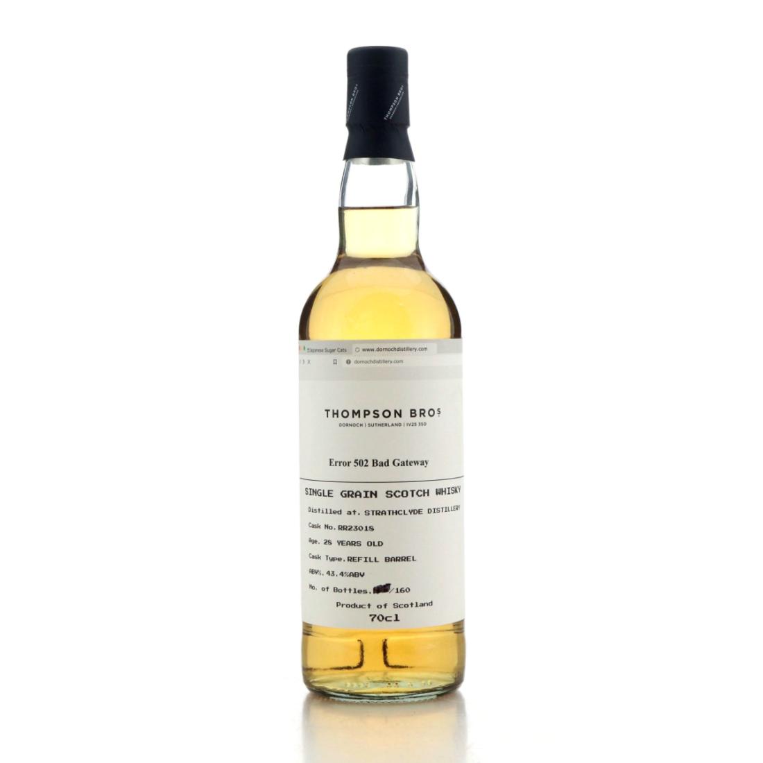 Image for Strathclyde 1994 Thompson Bros 28 Year Old - Error 502 Bad Gateway
