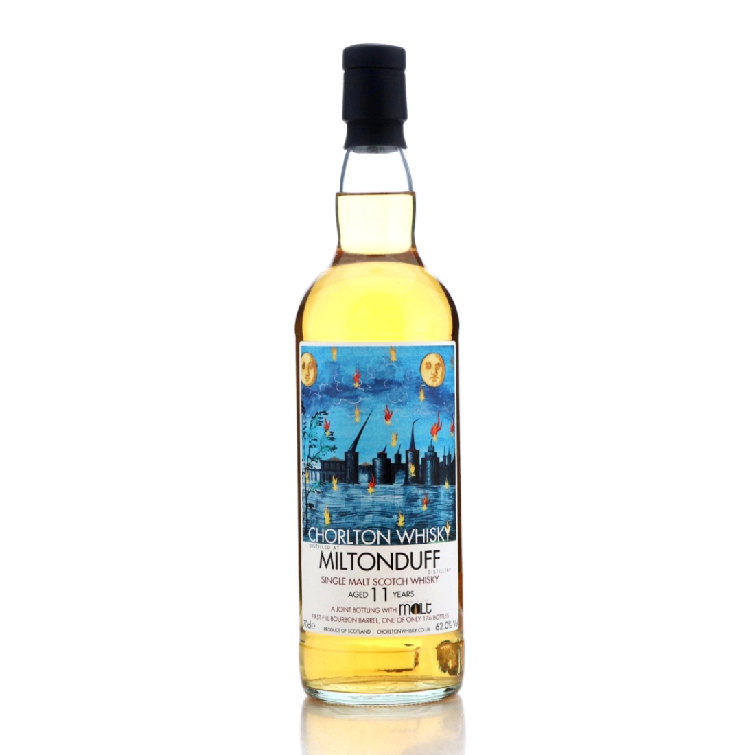 Image for Miltonduff 11 Year Old Chorlton Whisky / The Rare Malt