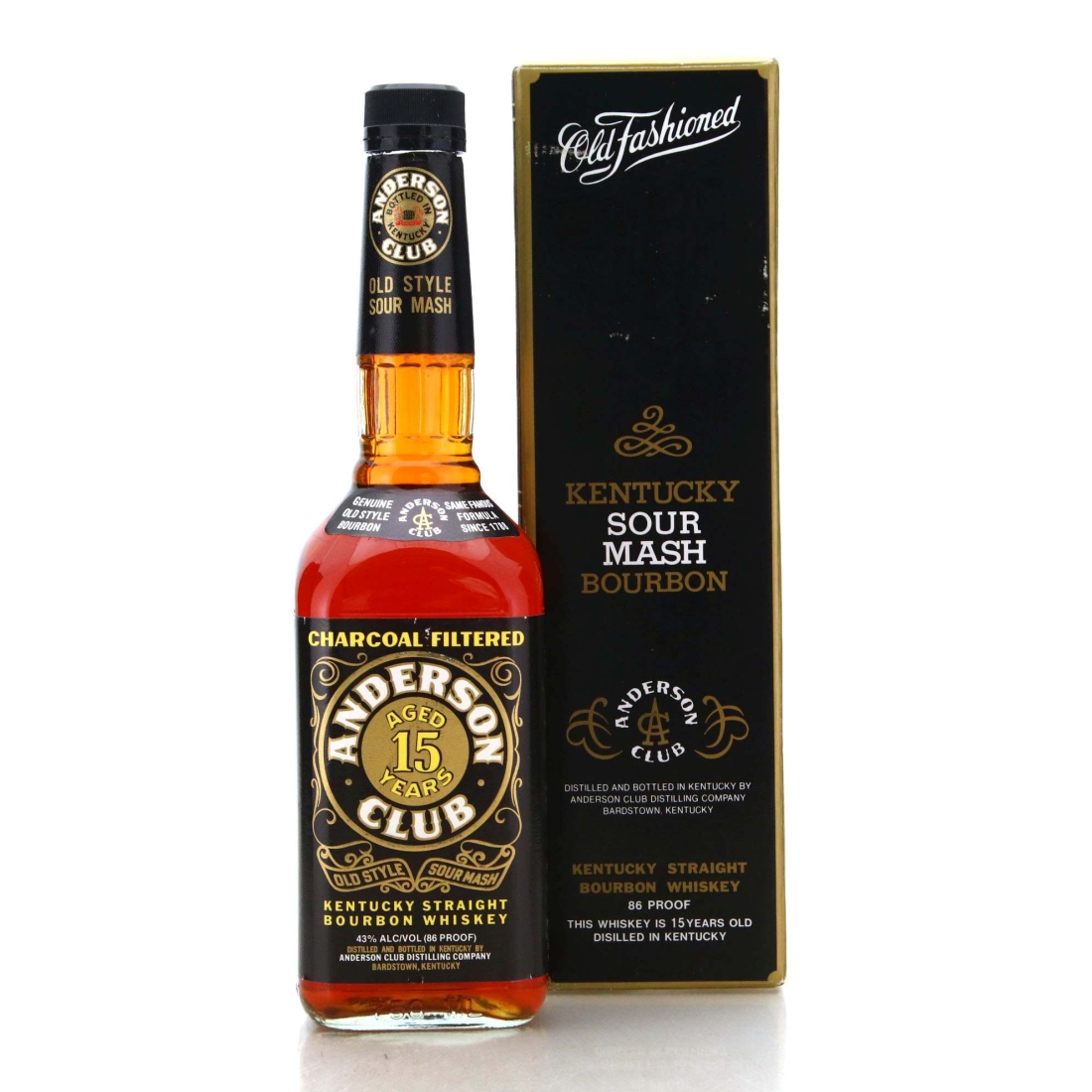 Image for Anderson Club 15 Year Old Kentucky Straight Bourbon