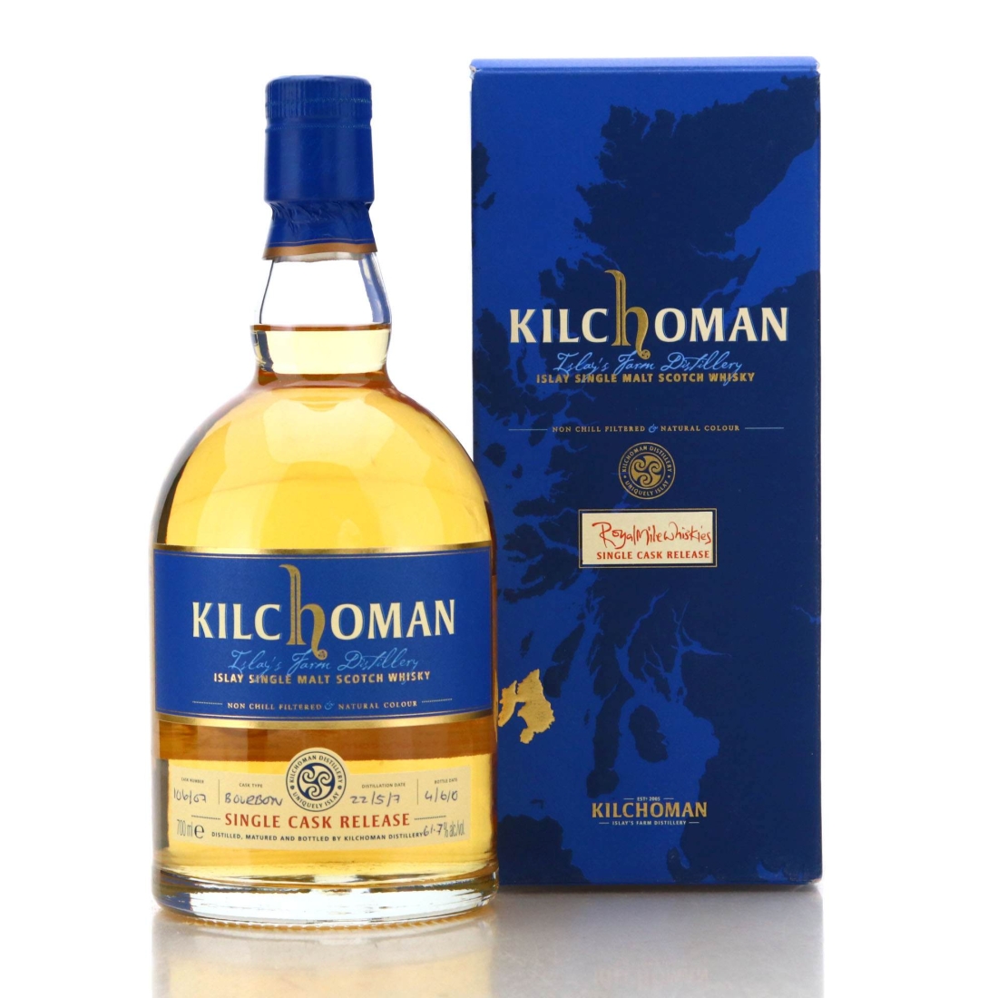 Image for Kilchoman 2007 Single Bourbon Cask #106 -