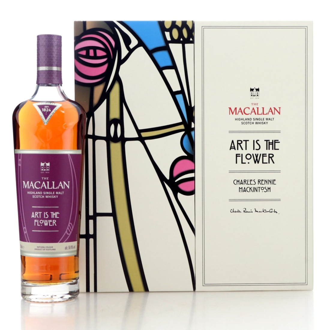 Image for Macallan Art is the Flower - Charles Rennie Mackintosh