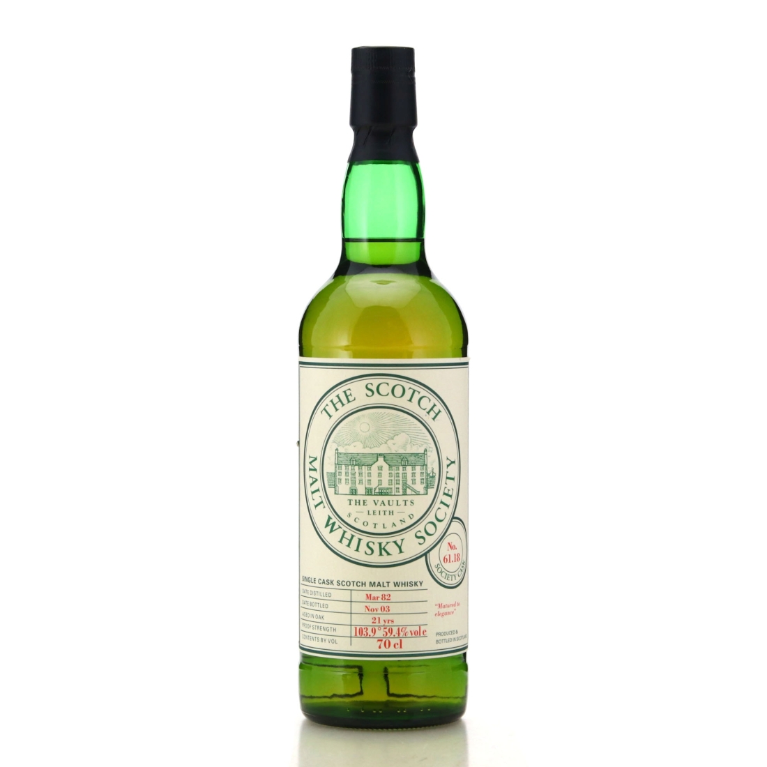 Image for Brora 1982 SMWS 21 Year Old 61.18- Matured to elegance