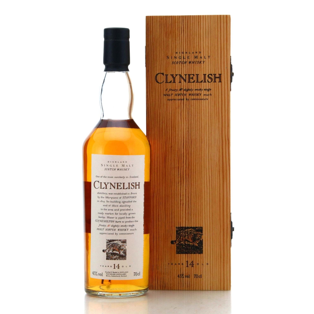 Image for Clynelish 14 Year Old Flora and Fauna / Wooden Box