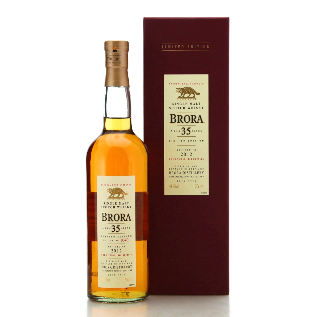 Image for Brora 35 Year Old Natural Cask Strength