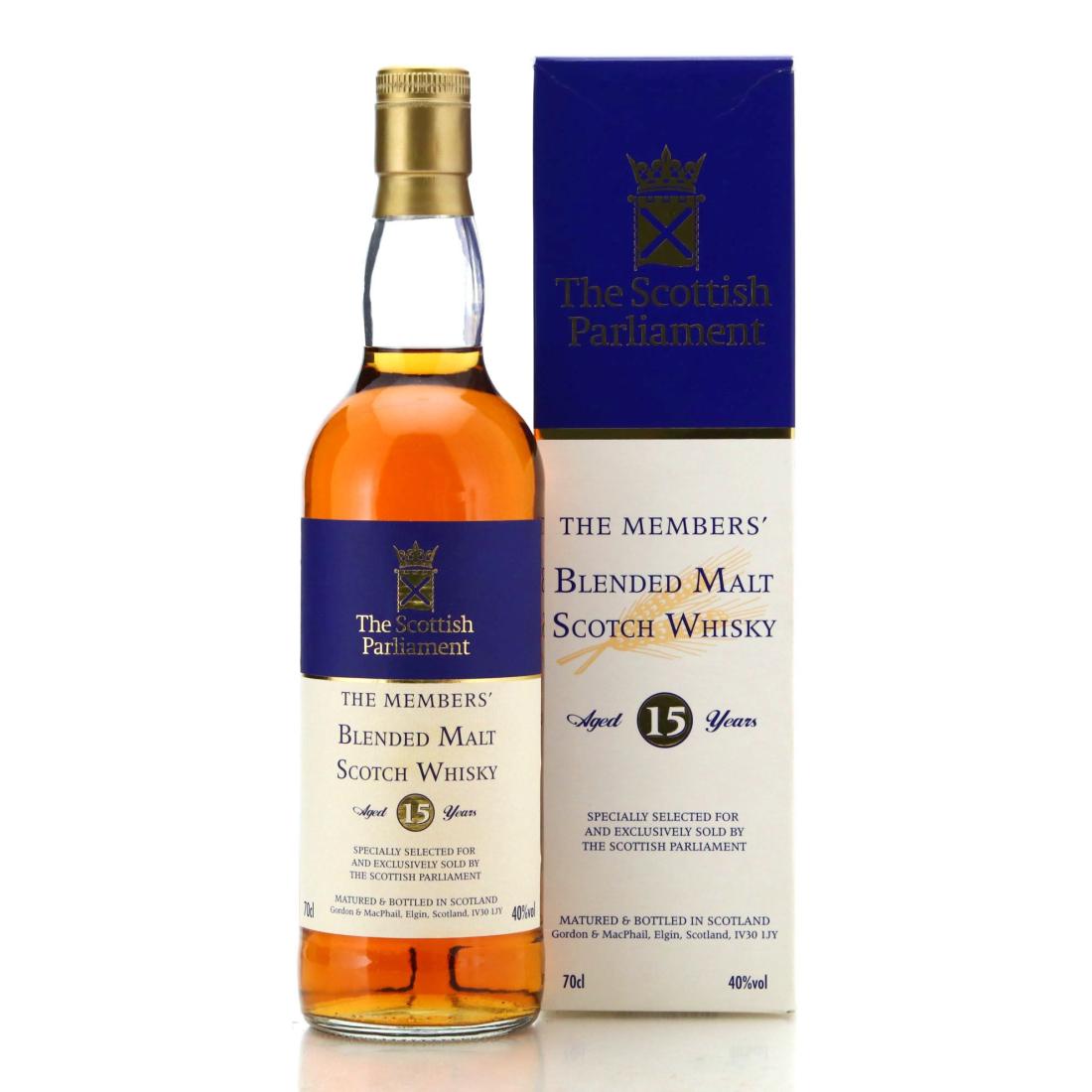 Scottish Parliament 15 Year Old The Members Blend