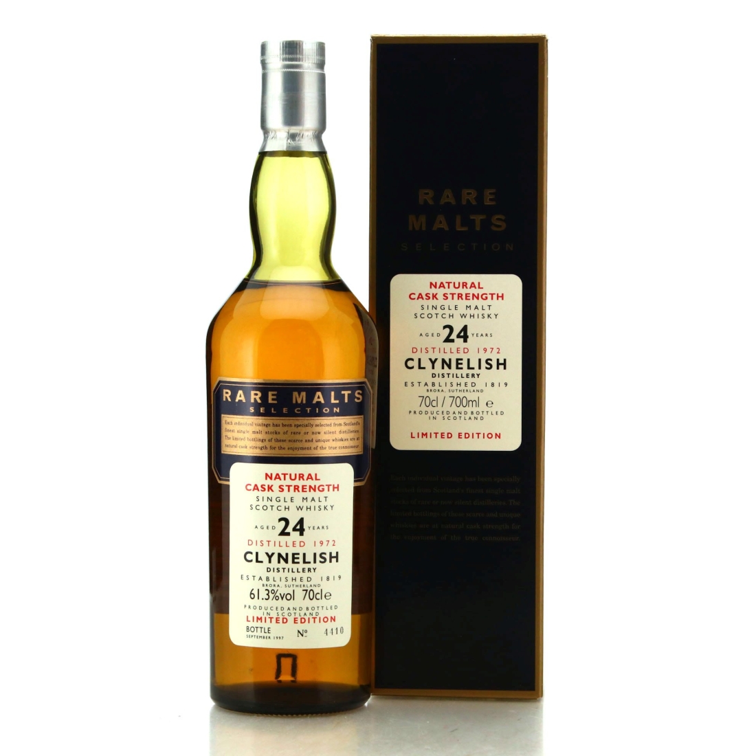 Image for Clynelish 1972 Rare Malts Selection 24 Year Old - 61.3%