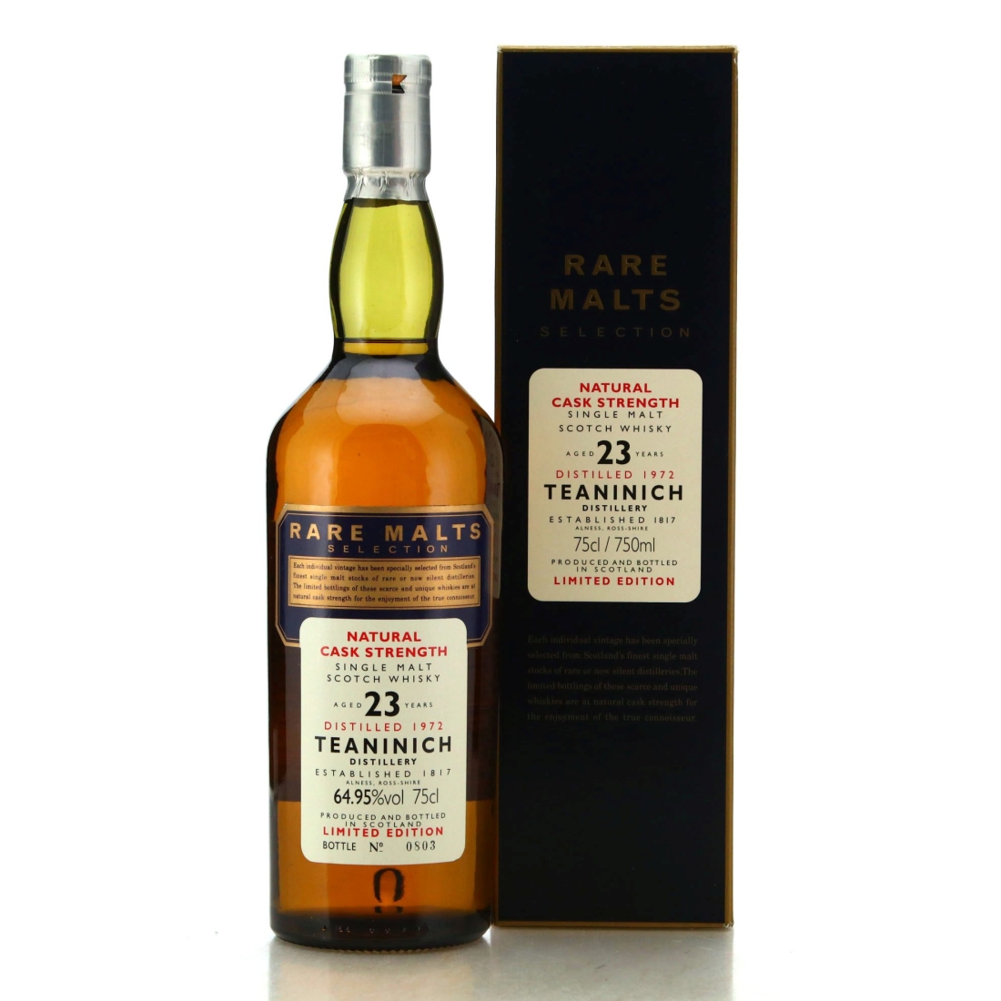 Image for Teaninich 1972 Rare Malts Selection 23 Year Old