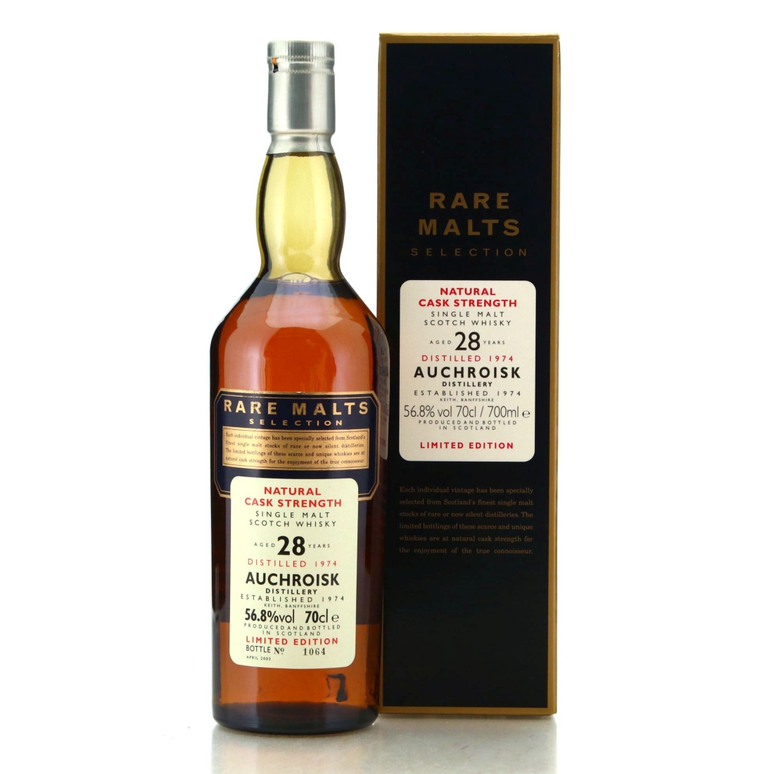 Image for Auchroisk 1974 Rare Malts Selection 28 Year Old