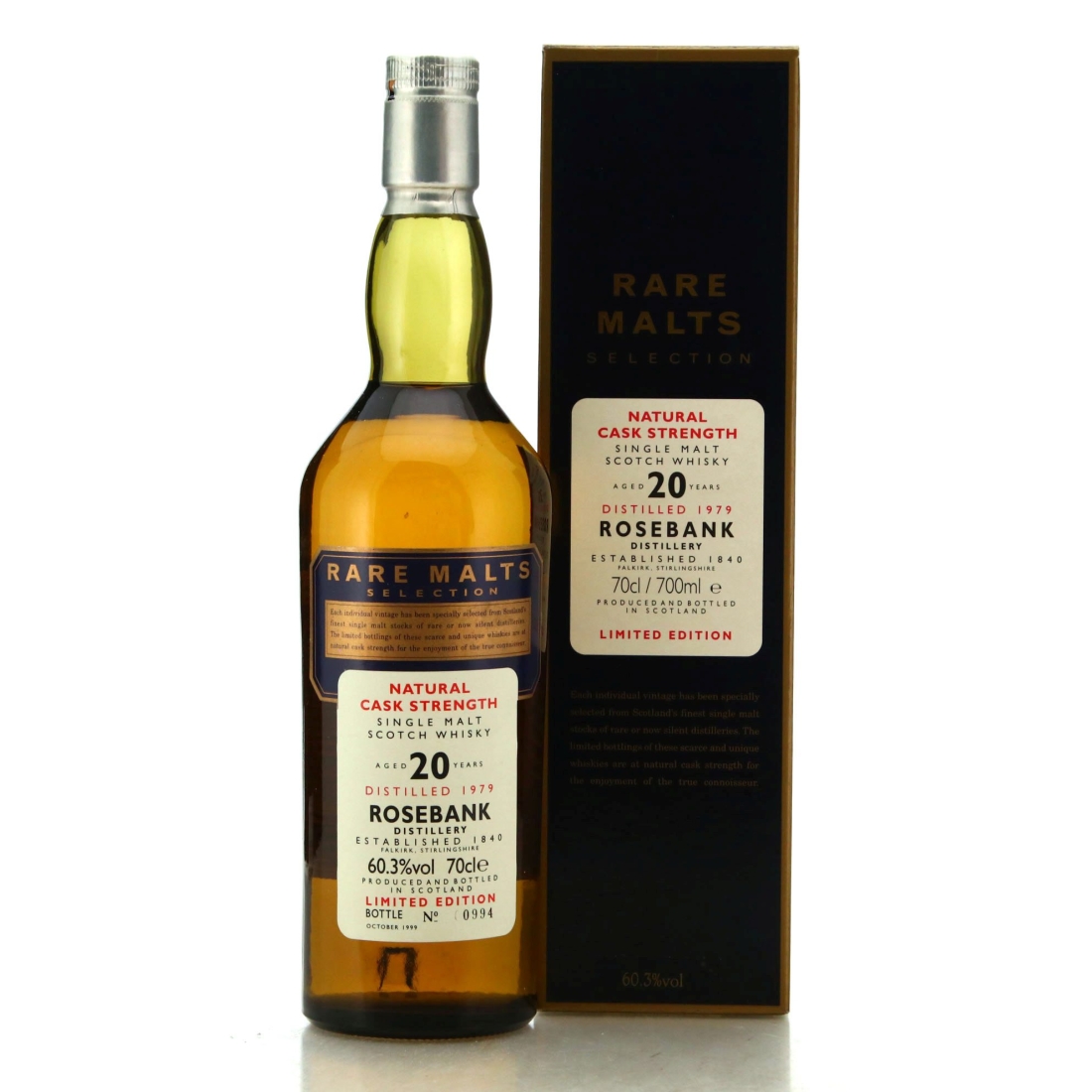 Image for Rosebank 1979 Rare Malt 20 Year Old