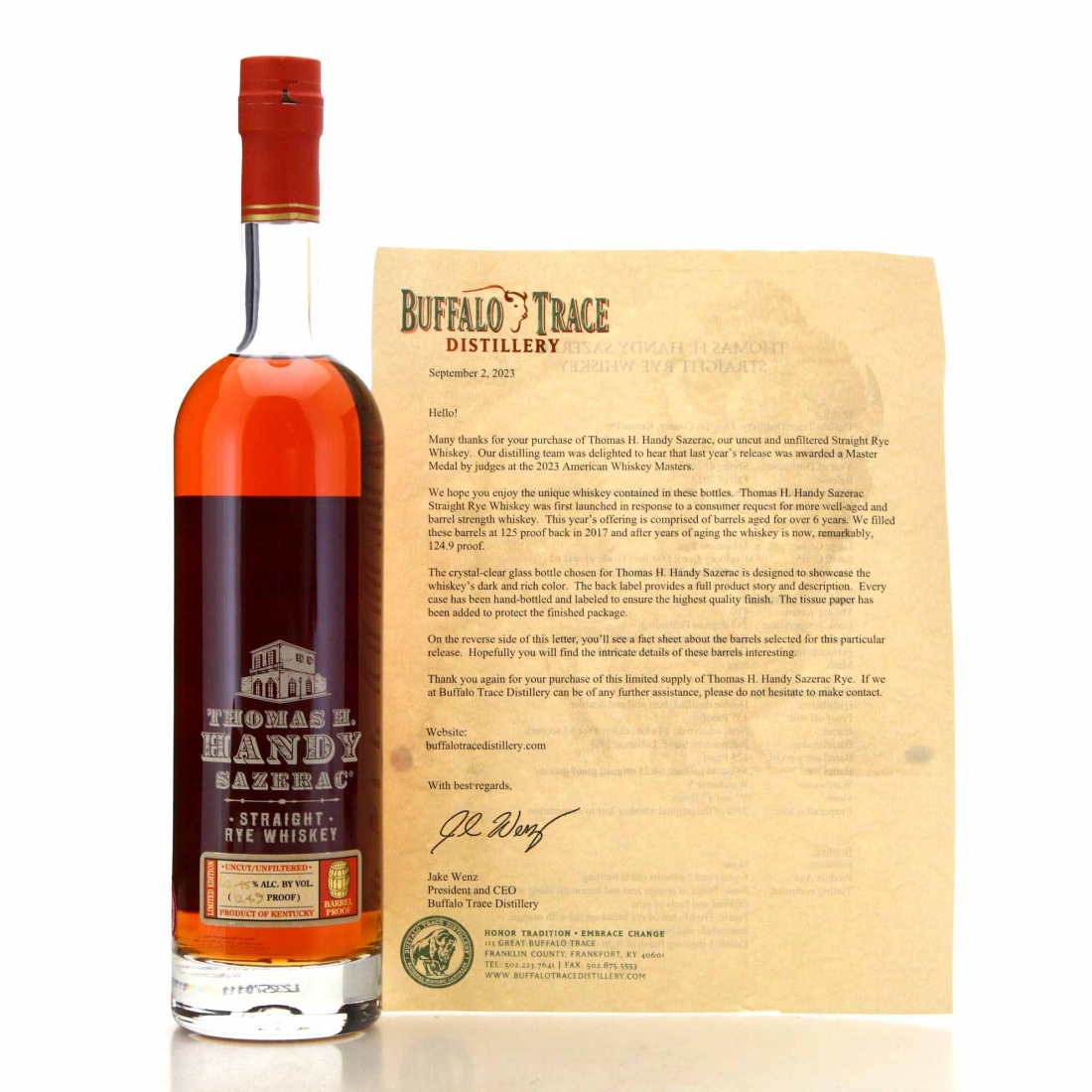 Image for Thomas H. Handy  Sazerac Rye 2023 Release