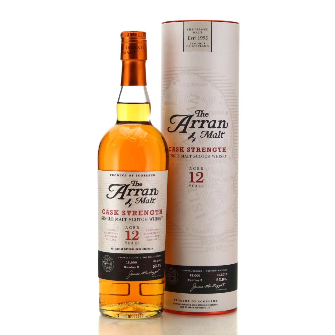 Image for Arran Cask Strength 12 Year Old Batch #3