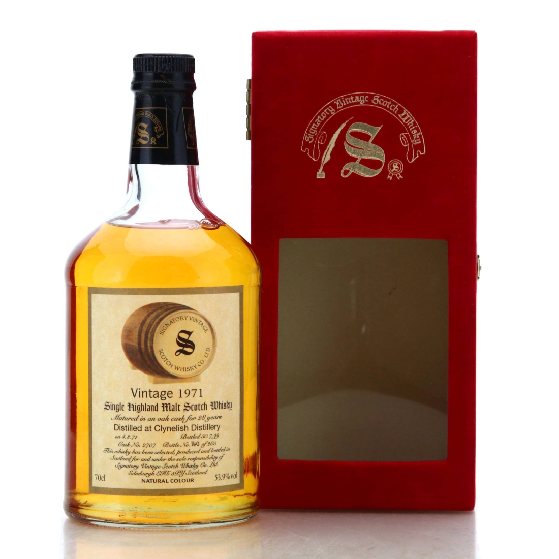 Image for Clynelish 1971 Signatory Vintage 28 Year Old