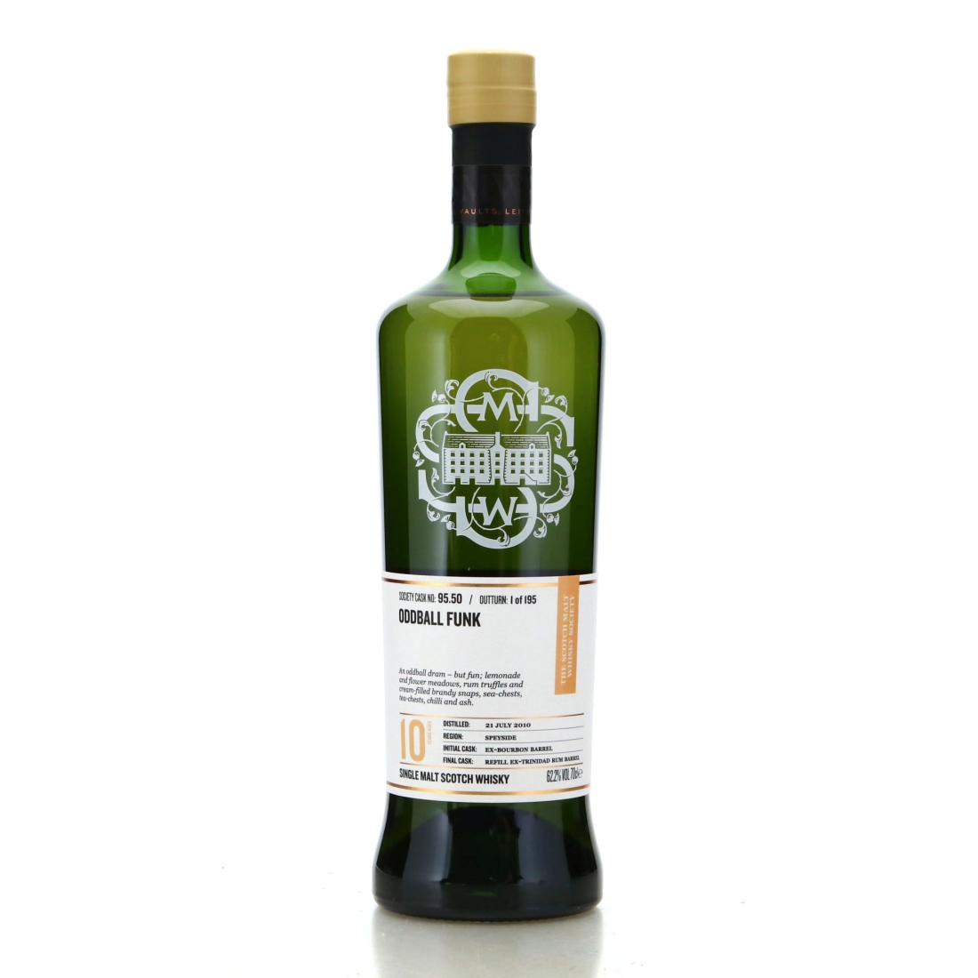 Image for Auchroisk 2010 SMWS 10 Year Old 95.50 - Oddball funk