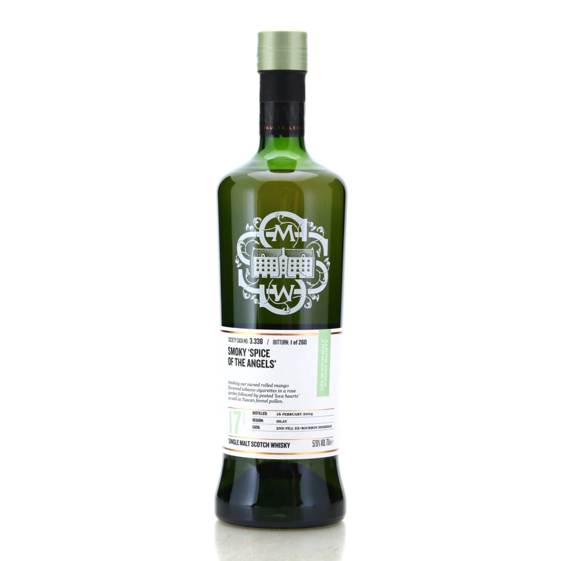 Image for Bowmore 2004 SMWS 17 Year Old 3.338 - Smoke 'Spice of the angels'