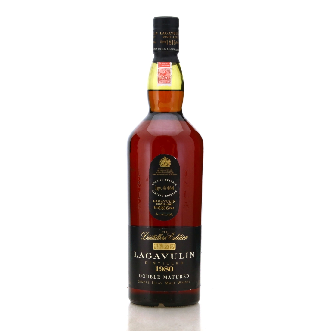 Image for Lagavulin 1980 Distillers Edition lgv.4/464 1 Litre