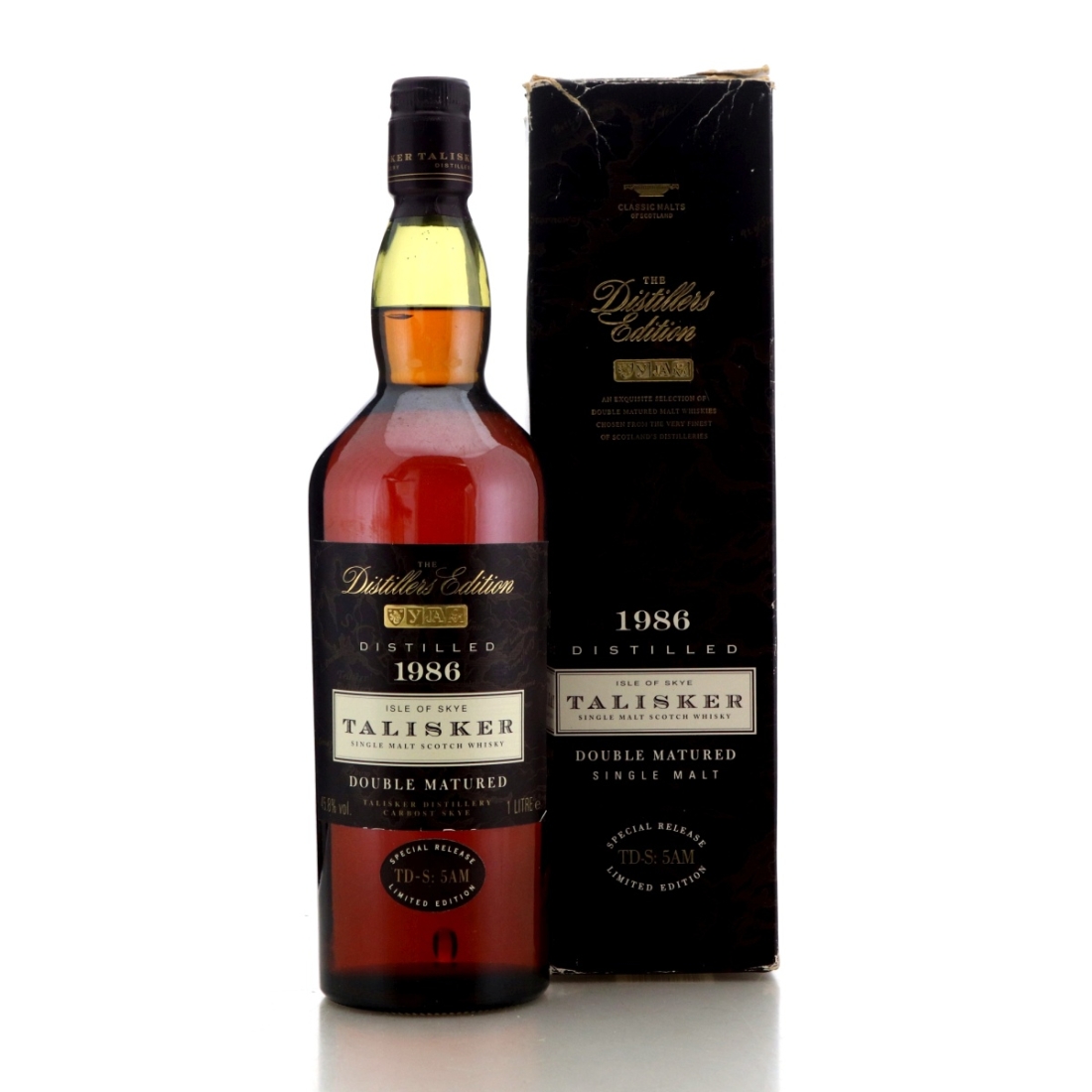 Image for Talisker 1986 Distillers Edition TD-S: 5AM / Inaugural Release 1 Litre