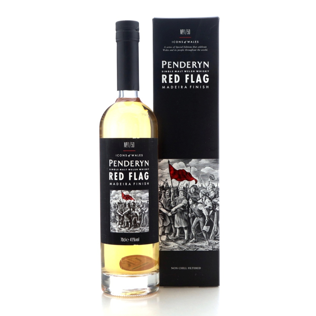 Image for Penderyn Icons of Wales #1 / Red Flag