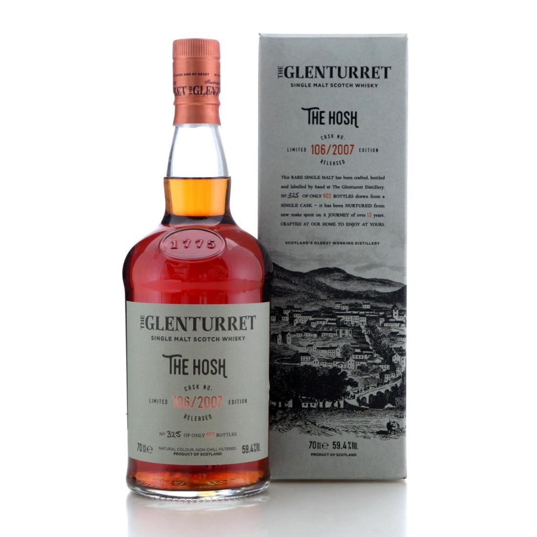 GLENTURRET 2007 THE HOSH SINGLE CASK 106