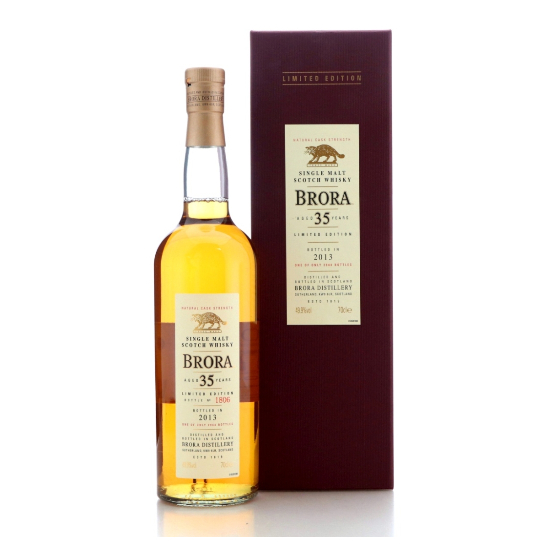 Image for Brora 35 Year Old Natural Cask Strength