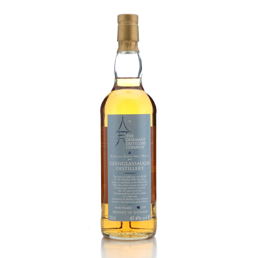 Image for Glenglassaugh 1976 Dormant Distillery Company 27 Year Old