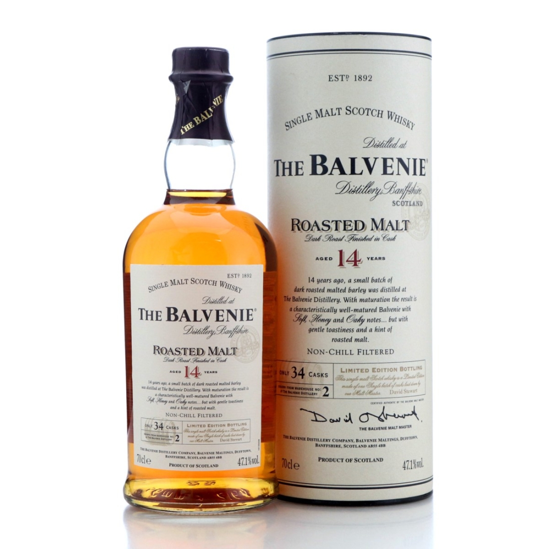 Image for Balvenie Roasted Malt 14 Year Old