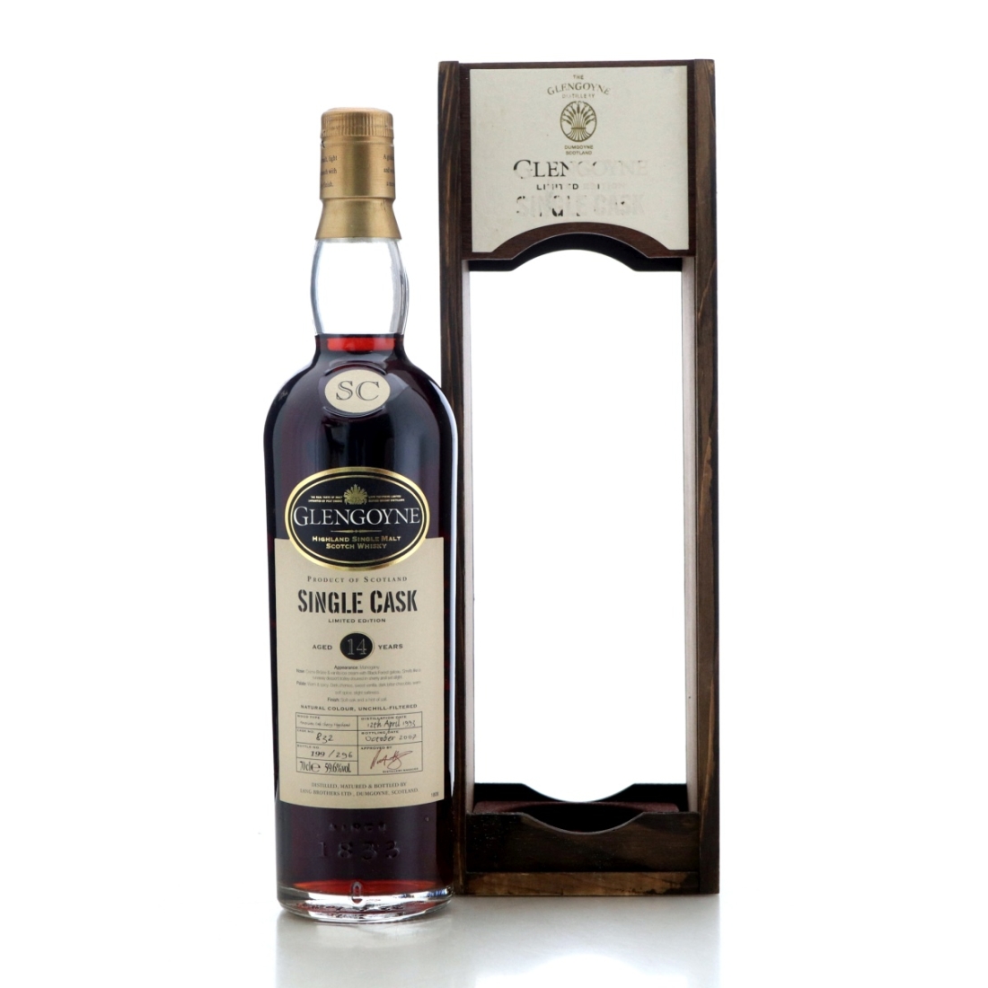 Image for Glengoyne 1993 Single Cask 14 Year Old #832