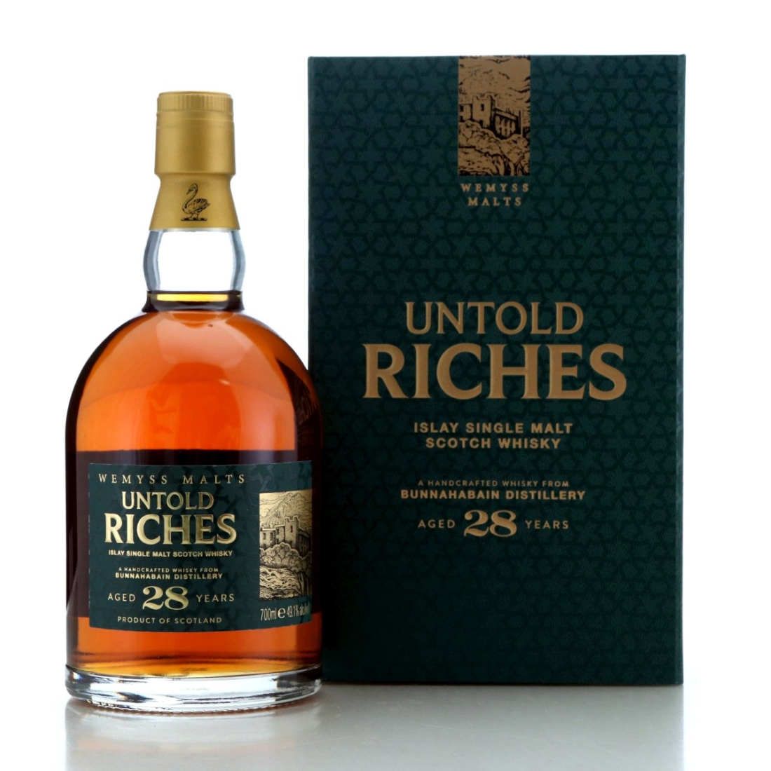 Image for Bunnahabhain 28 Year Old Wemyss Malts / Untold Riches