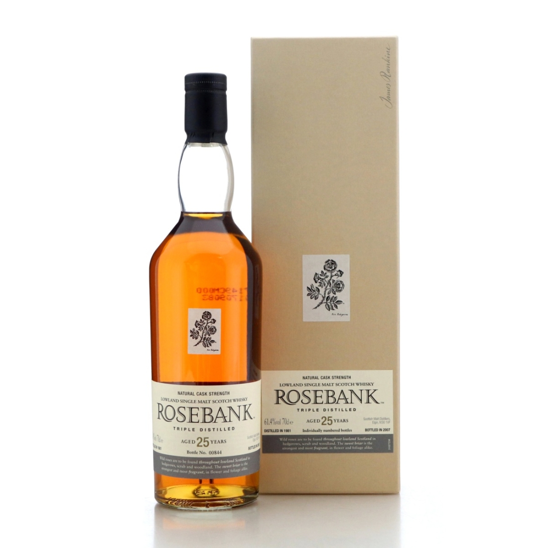 Image for Rosebank 1981 Cask Strength 25 Year Old
