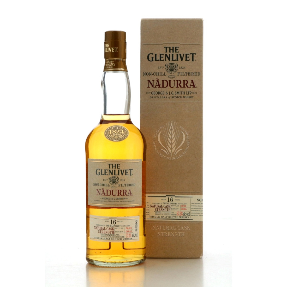 Image for Glenlivet Nadurra 16 Year Old Cask Strength Batch #0606A