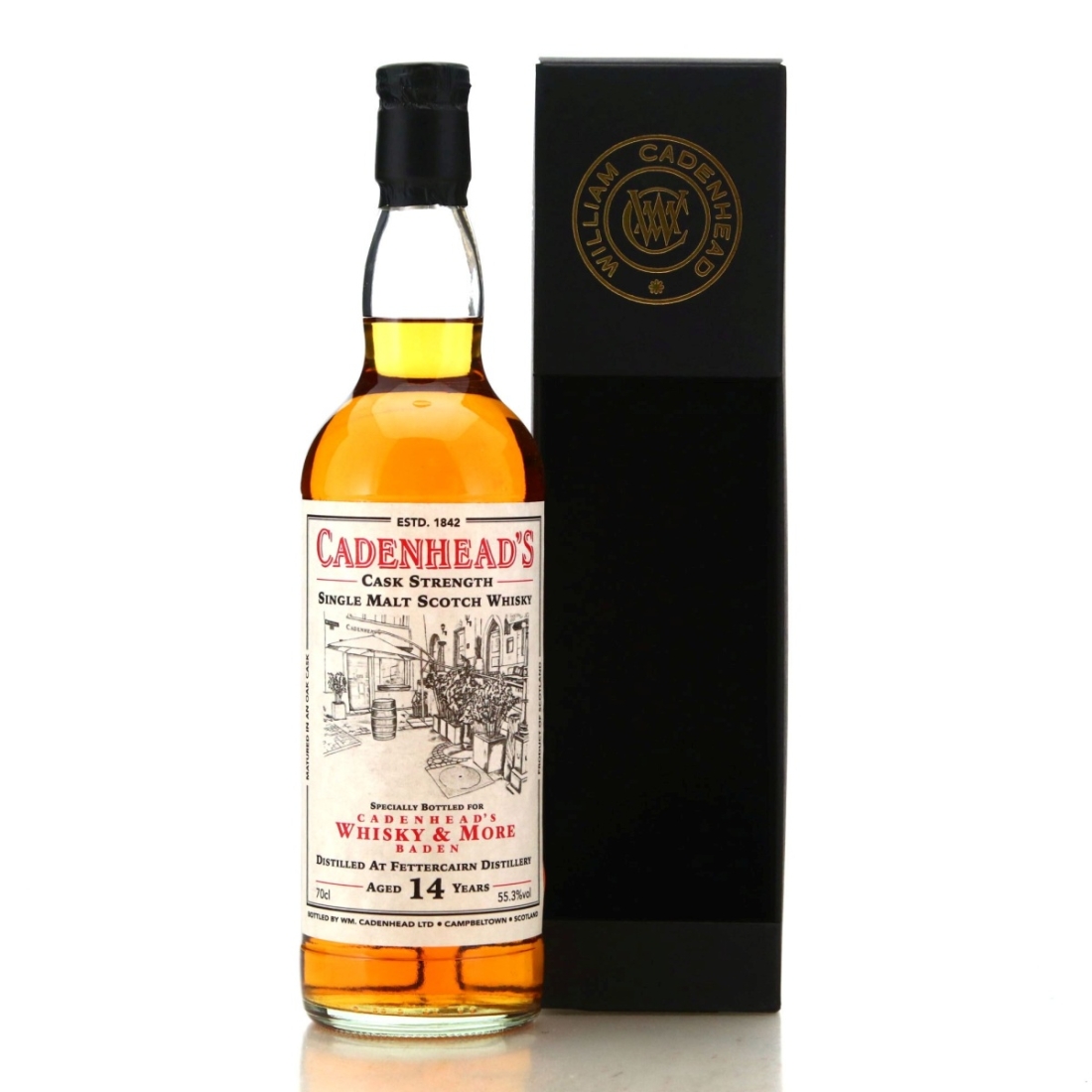Image for Fettercairn 2007 Cadenhead's 14 Year Old / Baden Shop
