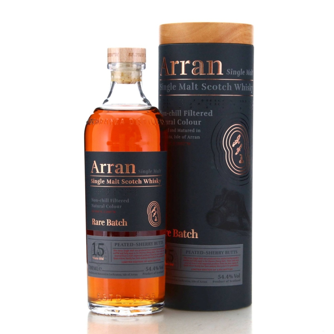 Image for Arran Rare Batch 15 Year Old Peated - Sherry Butts