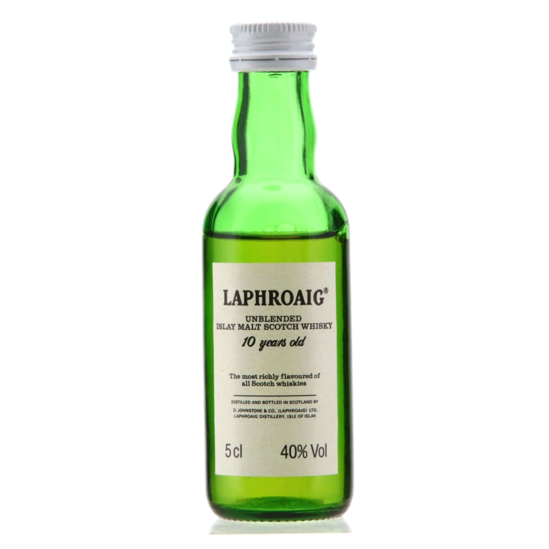 Image for Laphroaig 10 Year Old Miniature 1980s