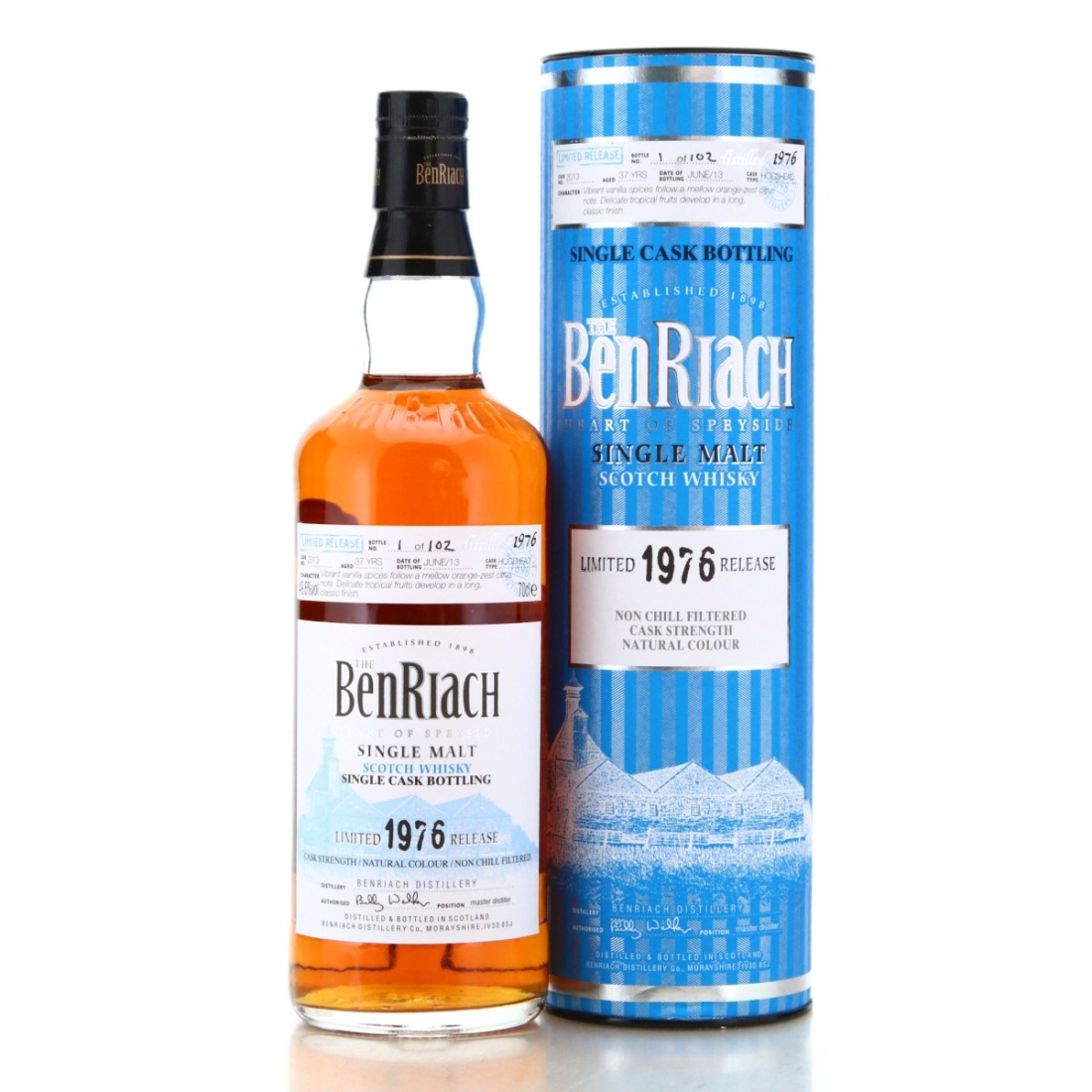 Image for Benriach 1976 Limited Release 37 Year Old