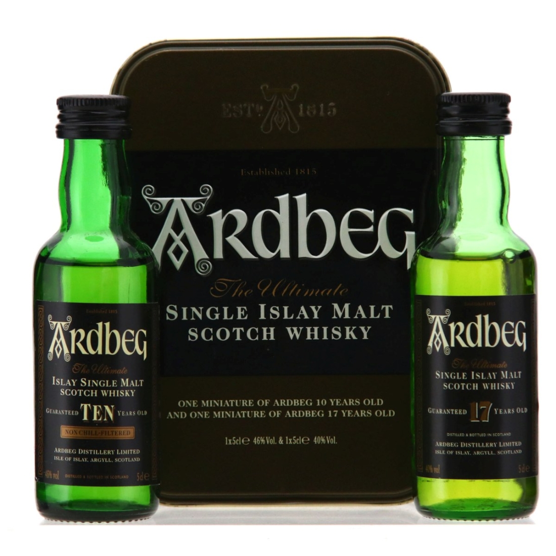 Image for Ardbeg 10 & 17 Year Old Miniatures x 2