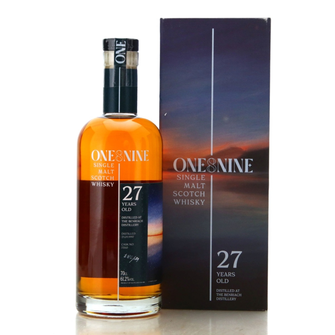 Image for Benriach 1997 One8Nine 27 Year Old
