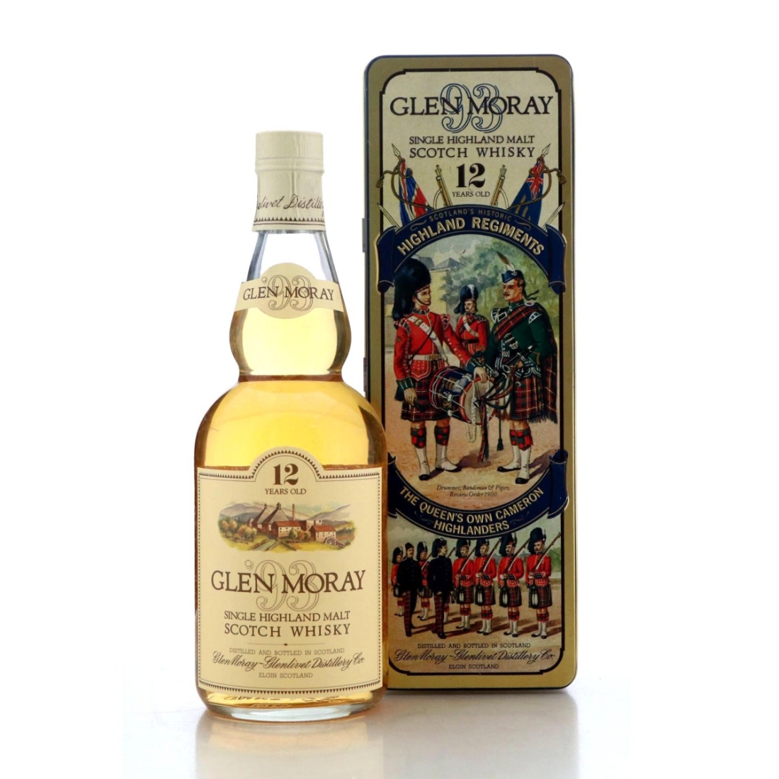 Image for Glen Moray 12 Year Old  - Queen's Own Cameron Highlanders