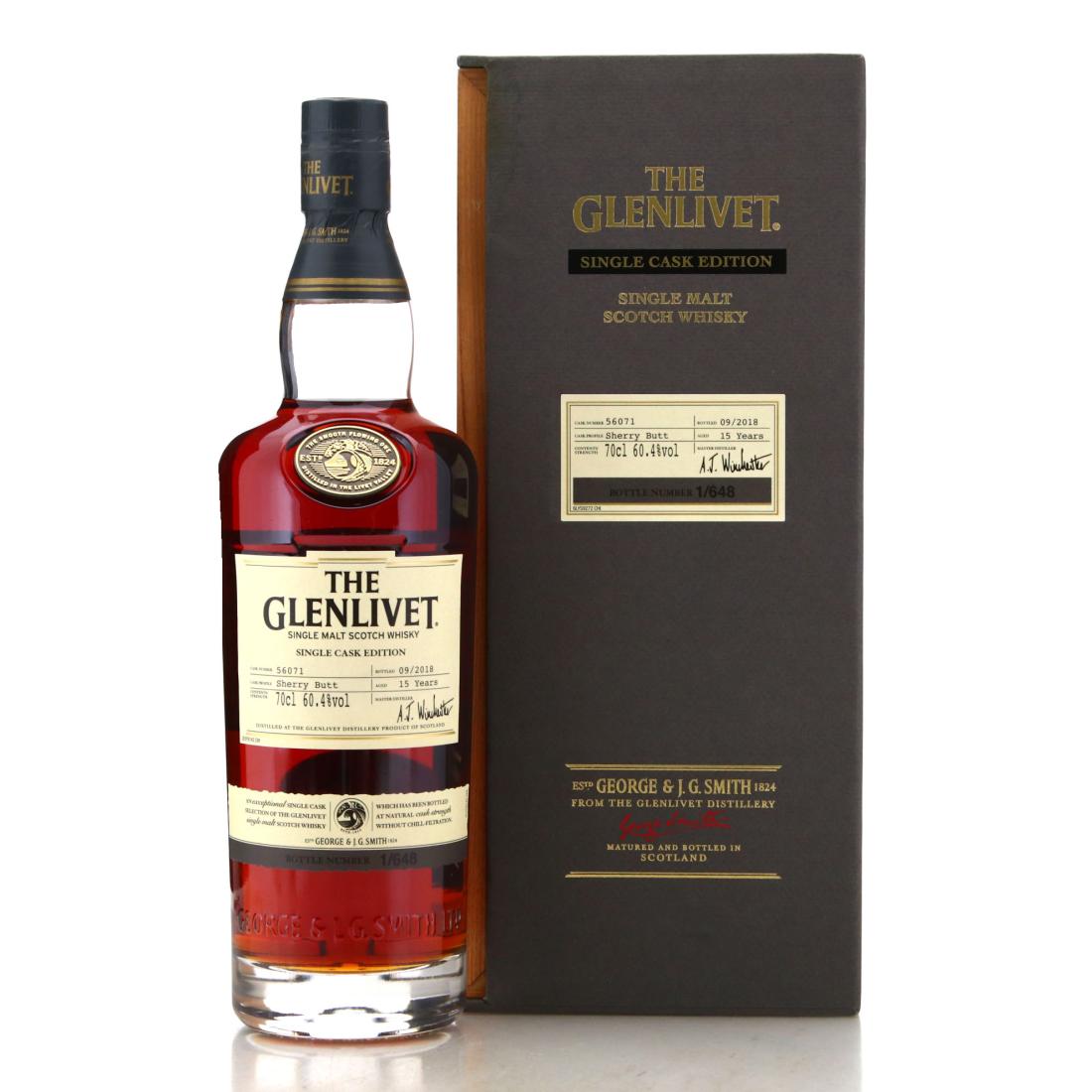 Glenlivet 15 Single Cask 56071