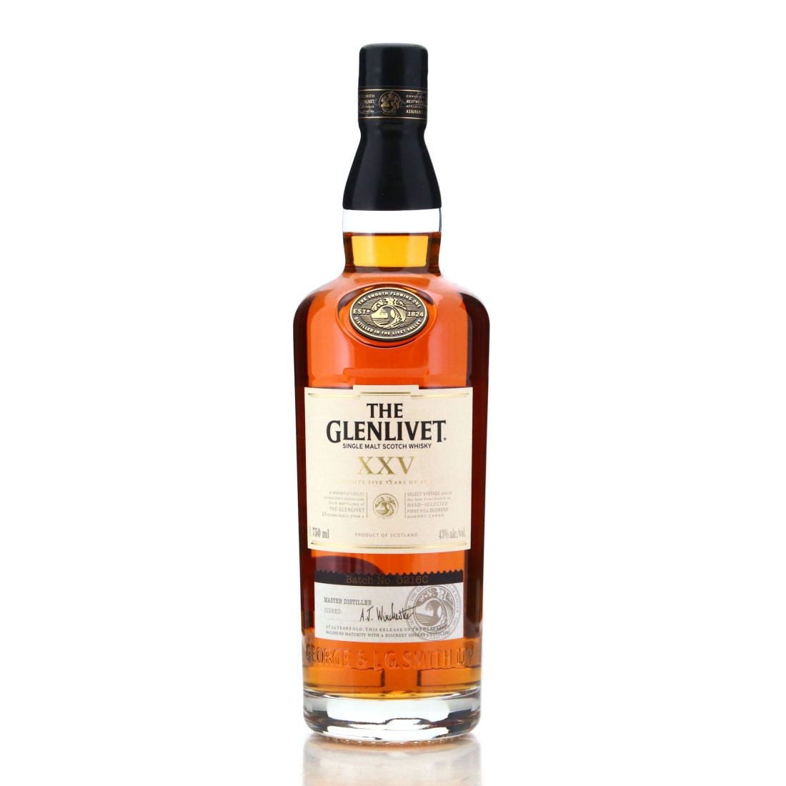 Image for Glenlivet 25 Year Old Batch #0216C