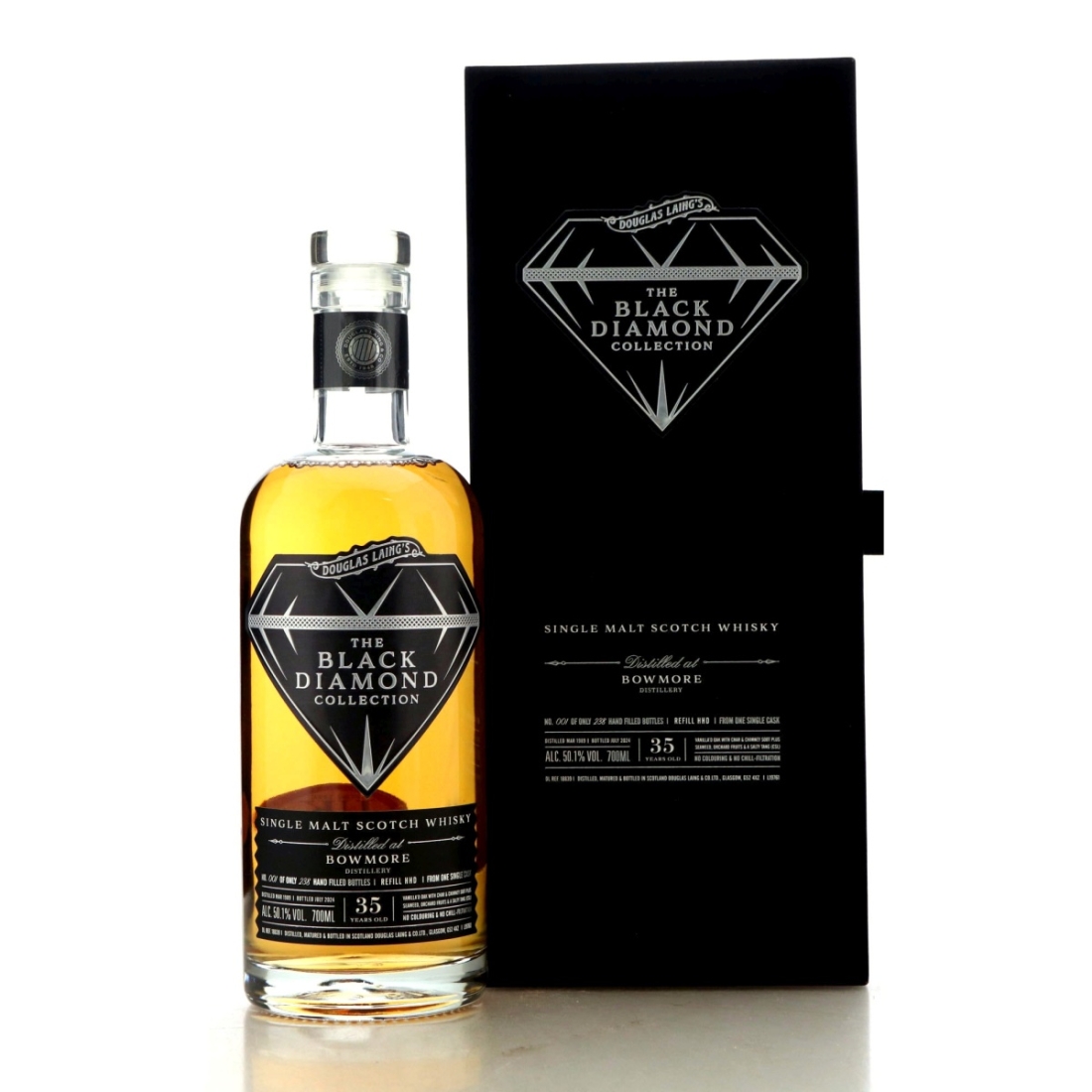Image for Bowmore 1989 The Black Diamond Collection 35 Year Old
