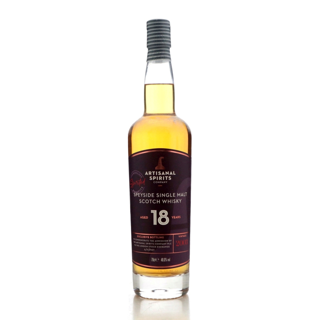 Image for Speyside Single Malt 2003 Spirited Shareholder Benefits 18 Year Old