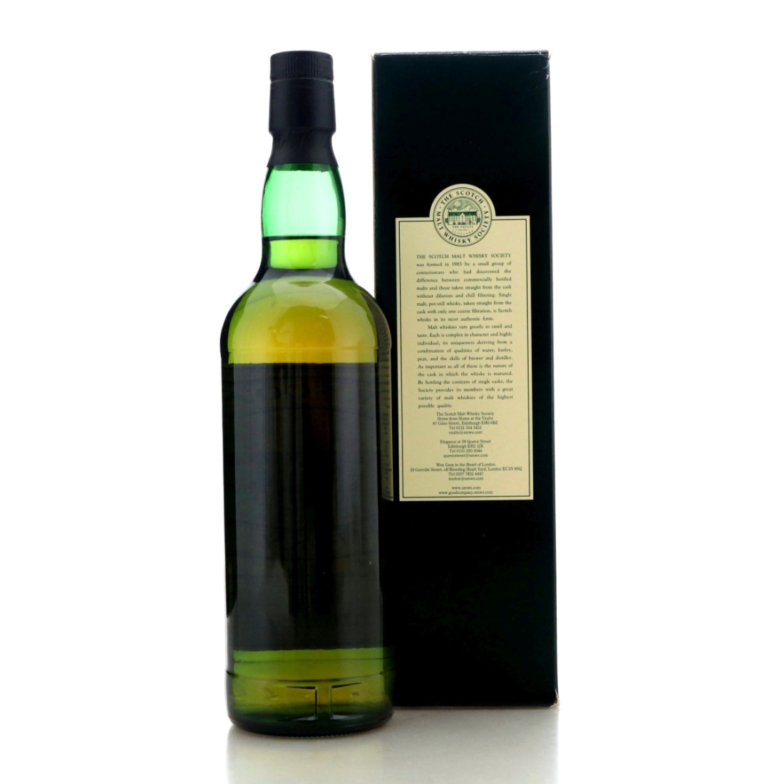 Image for Arran 1996 SMWS 7 Year Old 121.1 - Vanilla pod seeds...and ultimately the sea