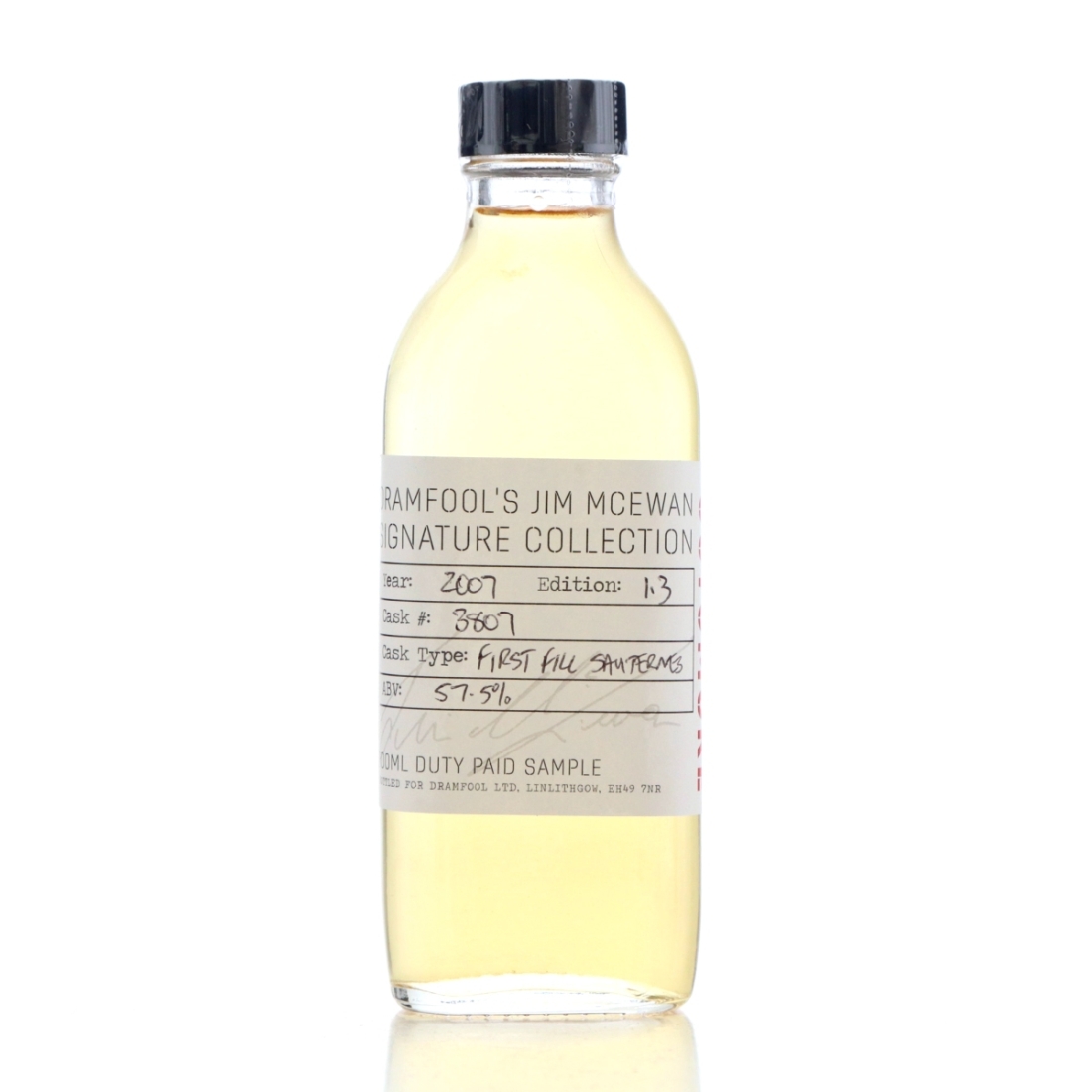 Image for Octomore 2007 Jim McEwan Signature Collection 1.3 Duty Paid Sample