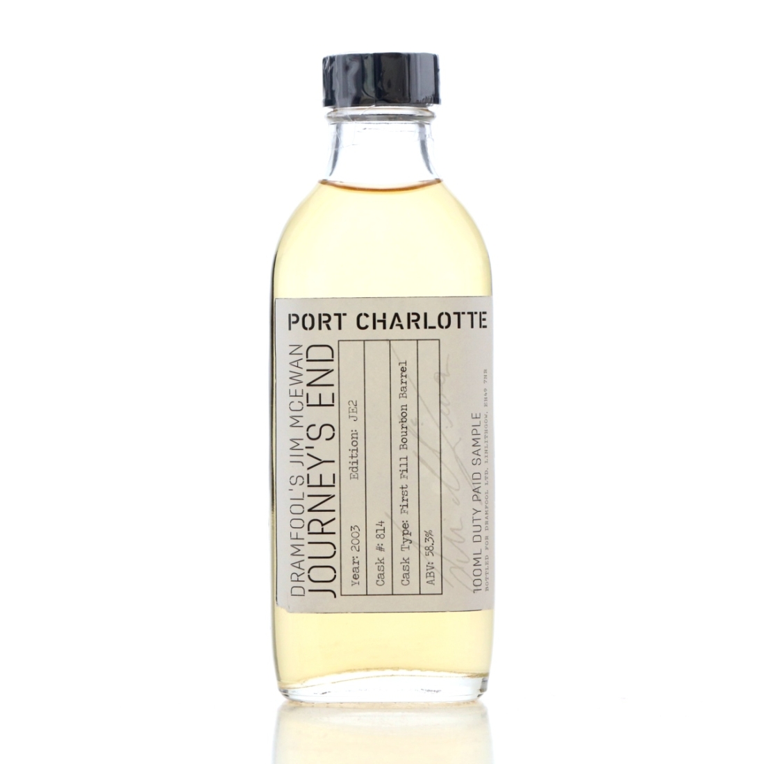 Image for Port Charlotte 2003 Jim McEwan Journey's End JE2 Duty Paid Sample