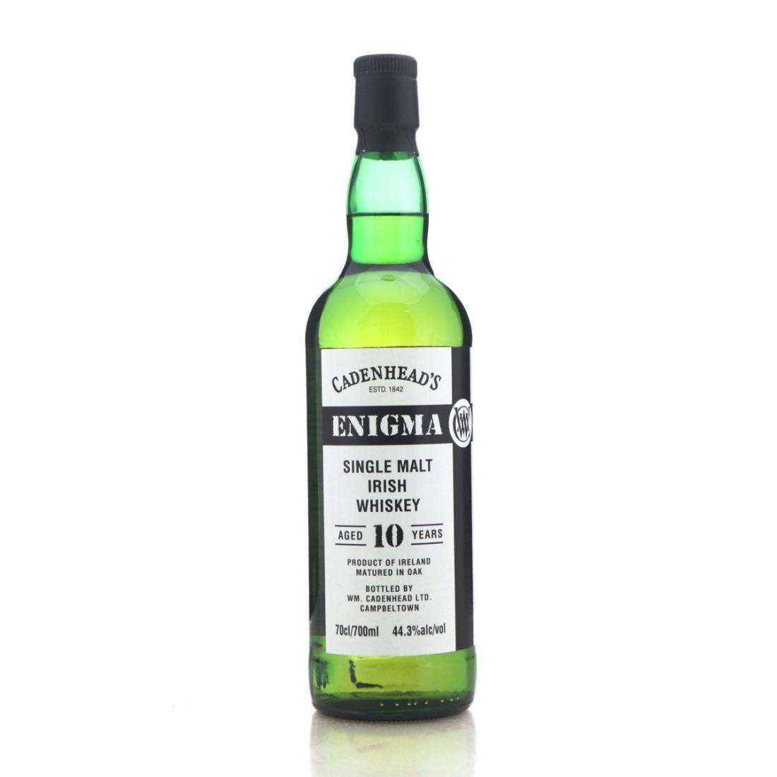 Irish Single Malt 10 Year Old Cadenheads Enigma