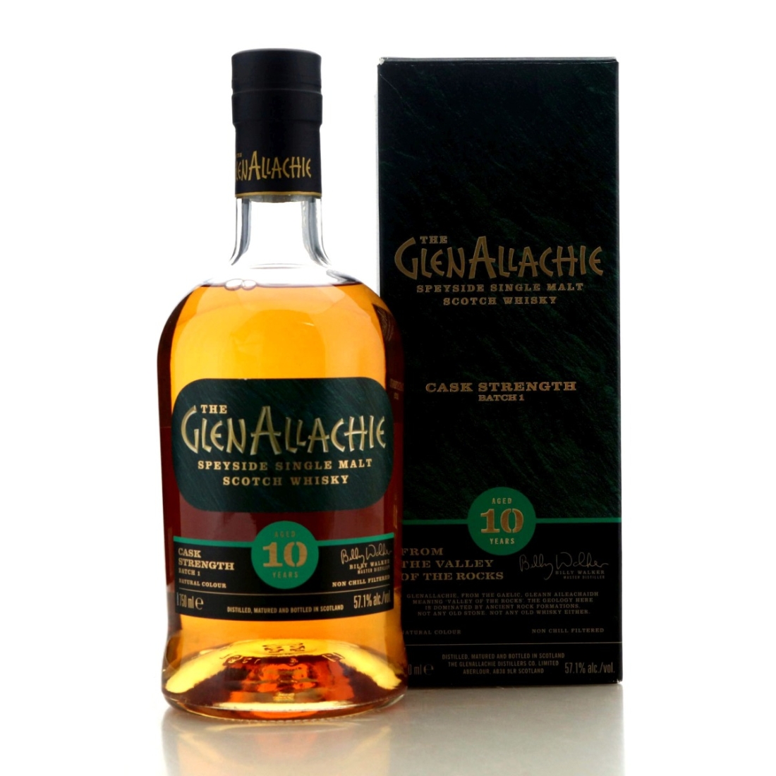 Image for Glenallachie 10 Year Old Cask Strength Batch #1 75cl