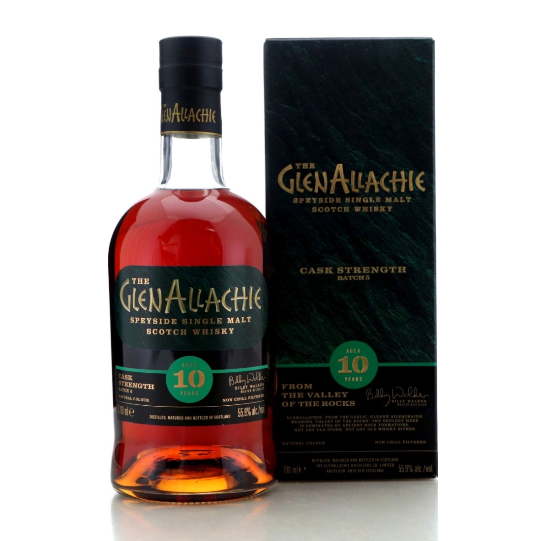 Image for Glenallachie 10 Year Old Cask Strength Batch #5