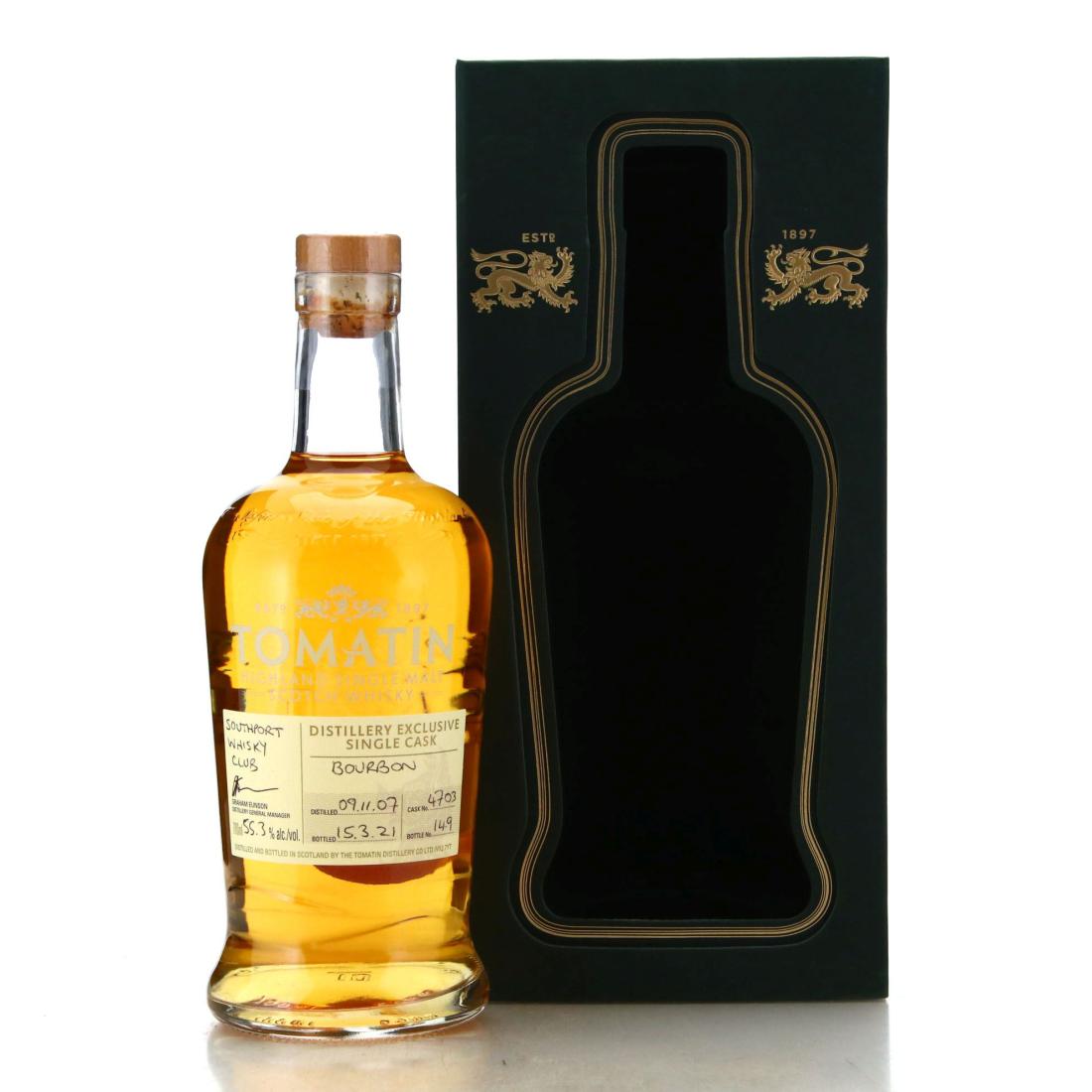 Tomatin 2007 Distillery Exclusive Single Cask