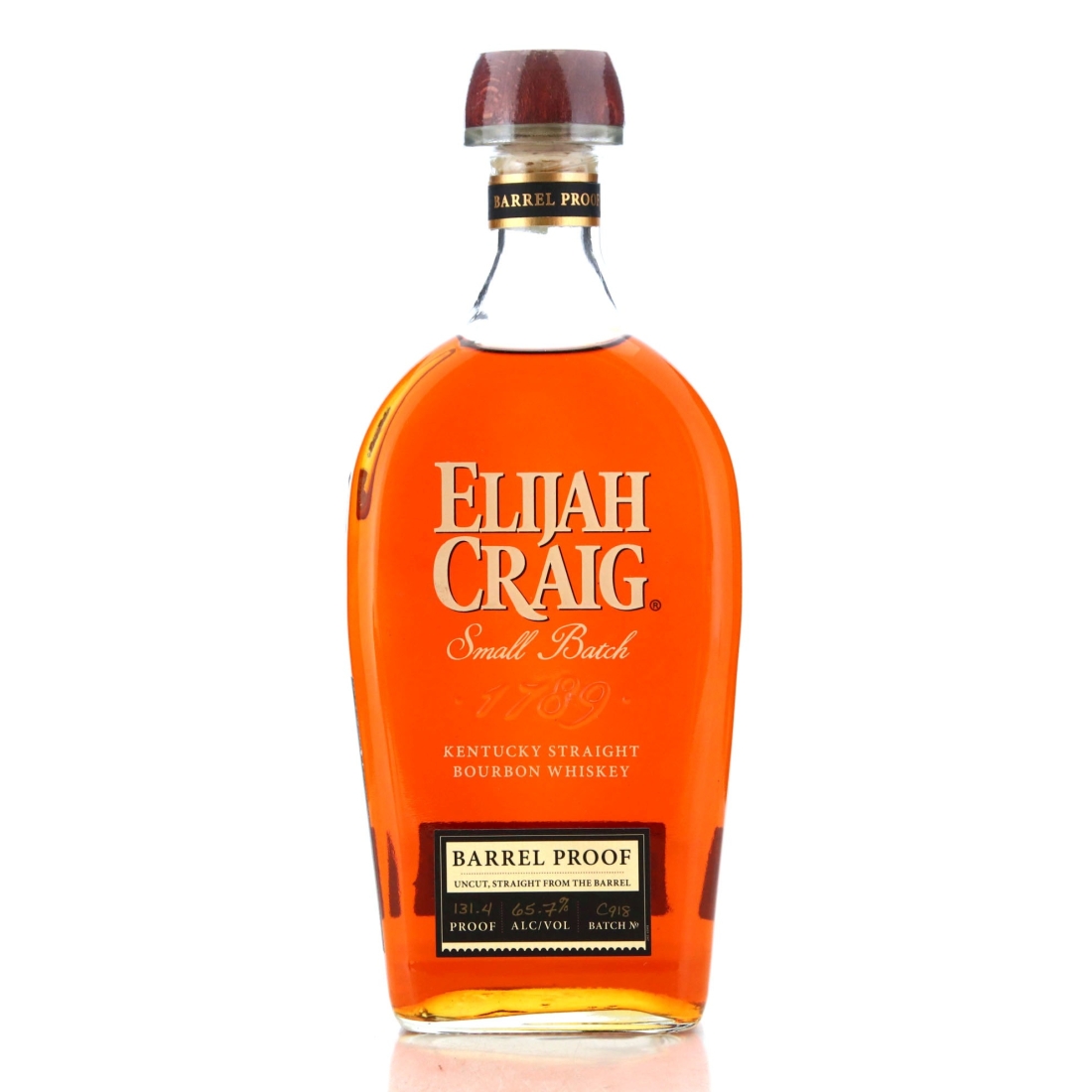 Image for Elijah Craig Barrel Proof Bourbon 2018 Release / Batch #C918